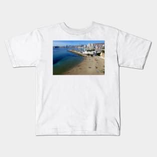 Benidorm Mal Pas Beach Costa Blanca Spain Kids T-Shirt